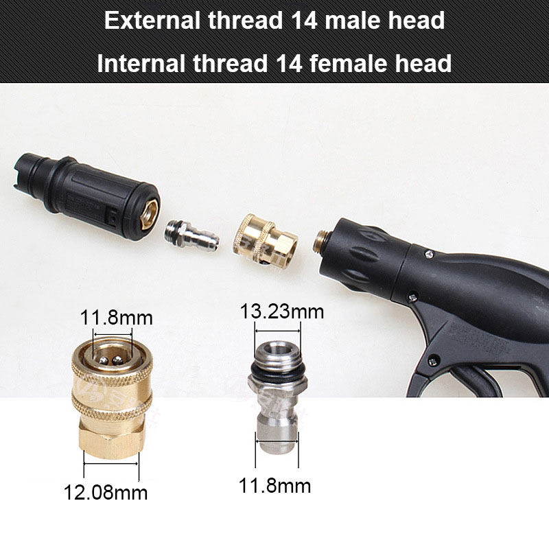 High Pressure Washer 1/4 Quick - đánh giá và giá Pressure Washer Foam Gun