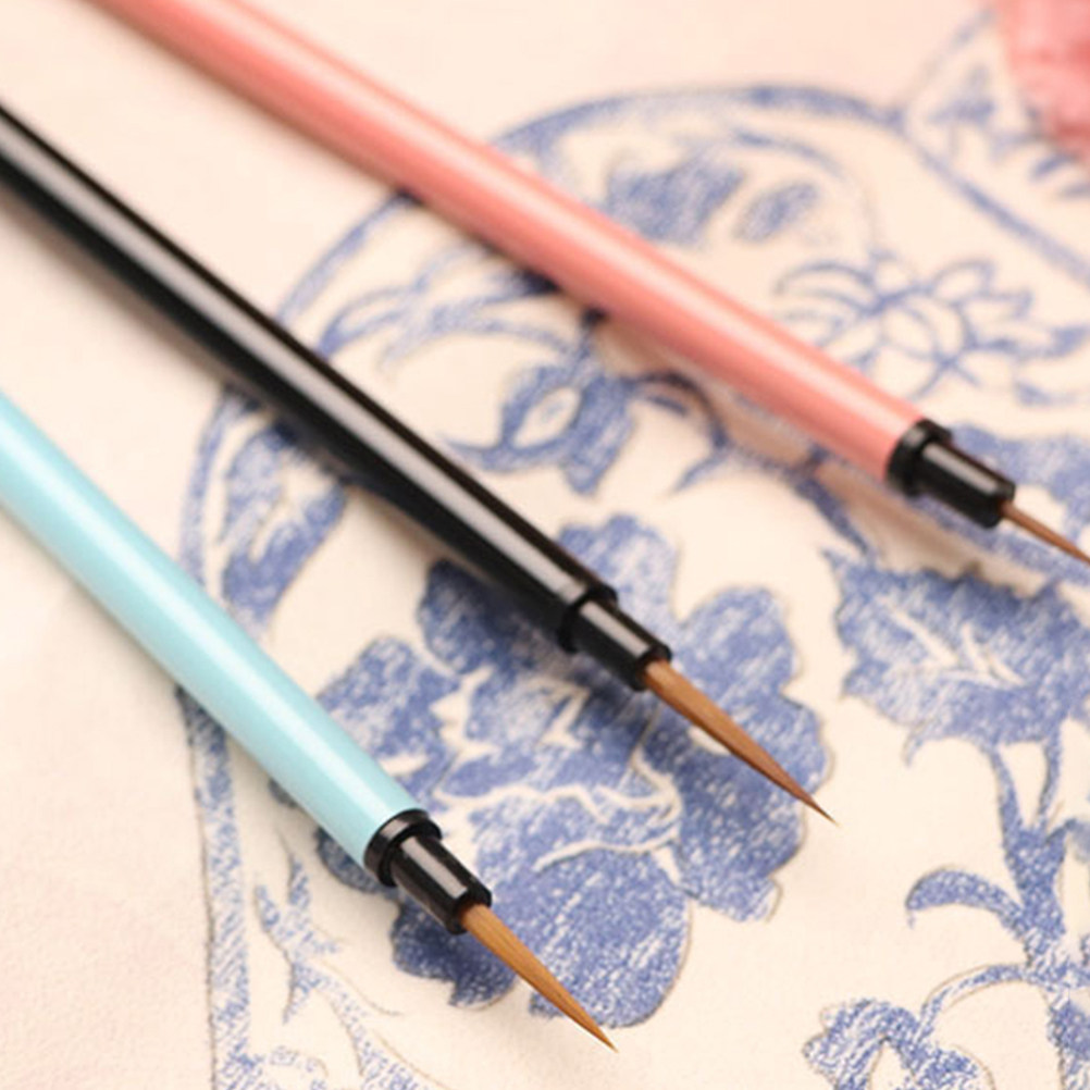 3Pcs Fine Point Tip Drawing Br - đánh giá và giá Detailing Brush Set