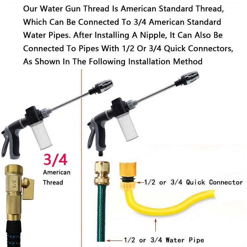 High-Pressure Car Washing Wate - đánh giá và giá Pressure Washer Foam Gun